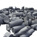 Large size graphite electrode scrap as carbon raiser for steel industry
